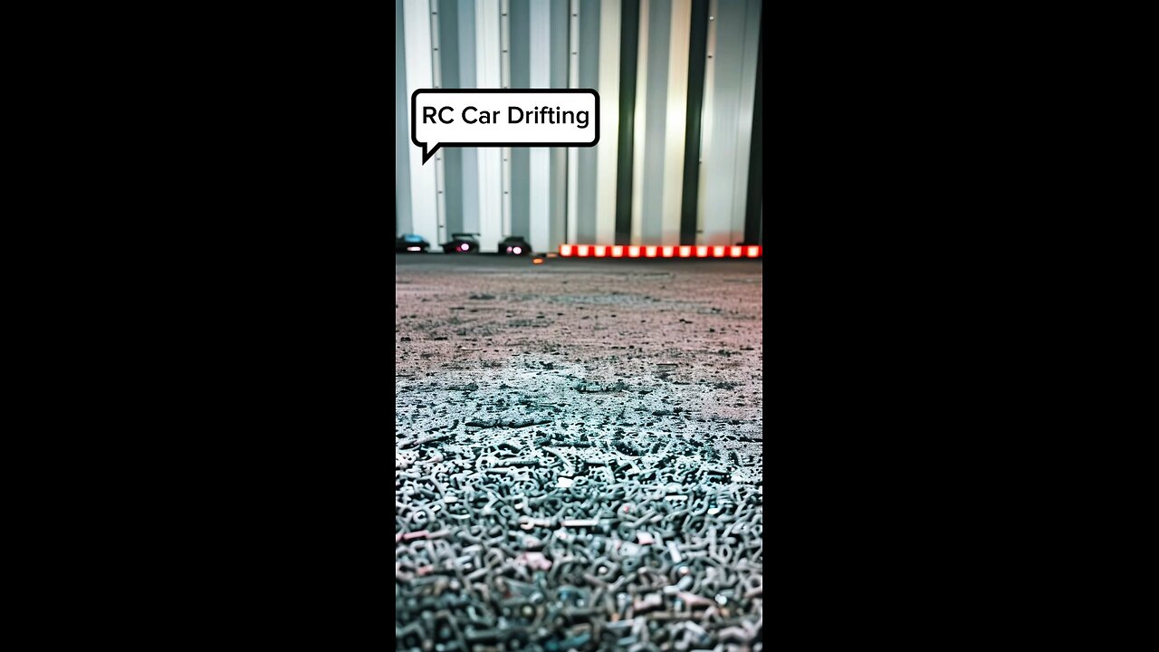 Futuristic close call drifting… #rccar #drift
