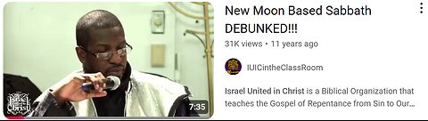IUIC IS KEEPING THE CORRECT SABBATH THIS MONTH!