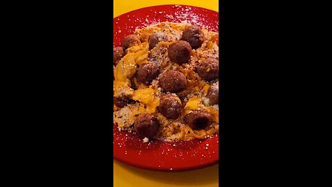 ChefK's Cheese Linguine and Meatballs