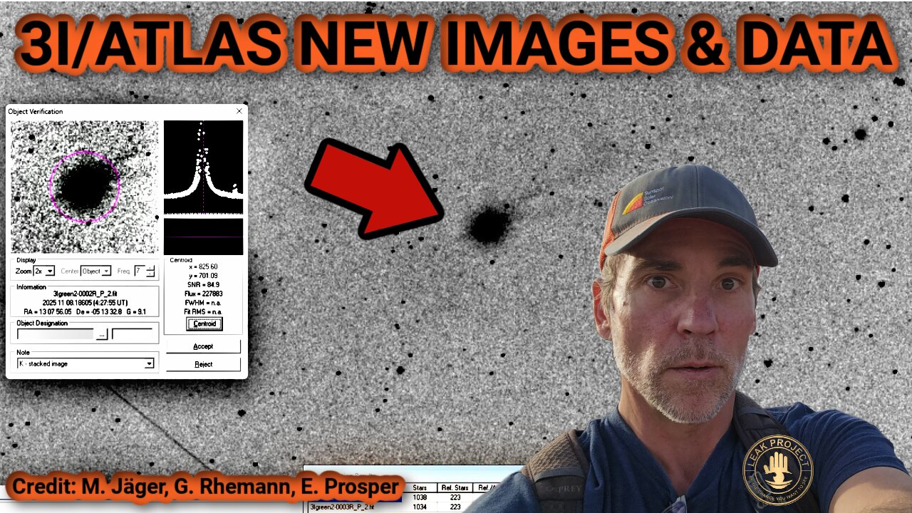 #Breaking 3I/ATLAS NEW Images, Data & Object Detected