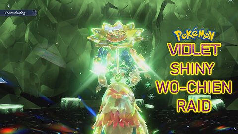 Pokémon Violet: Shiny Wo-Chien Raid ~ Carson Bonked the Snail!