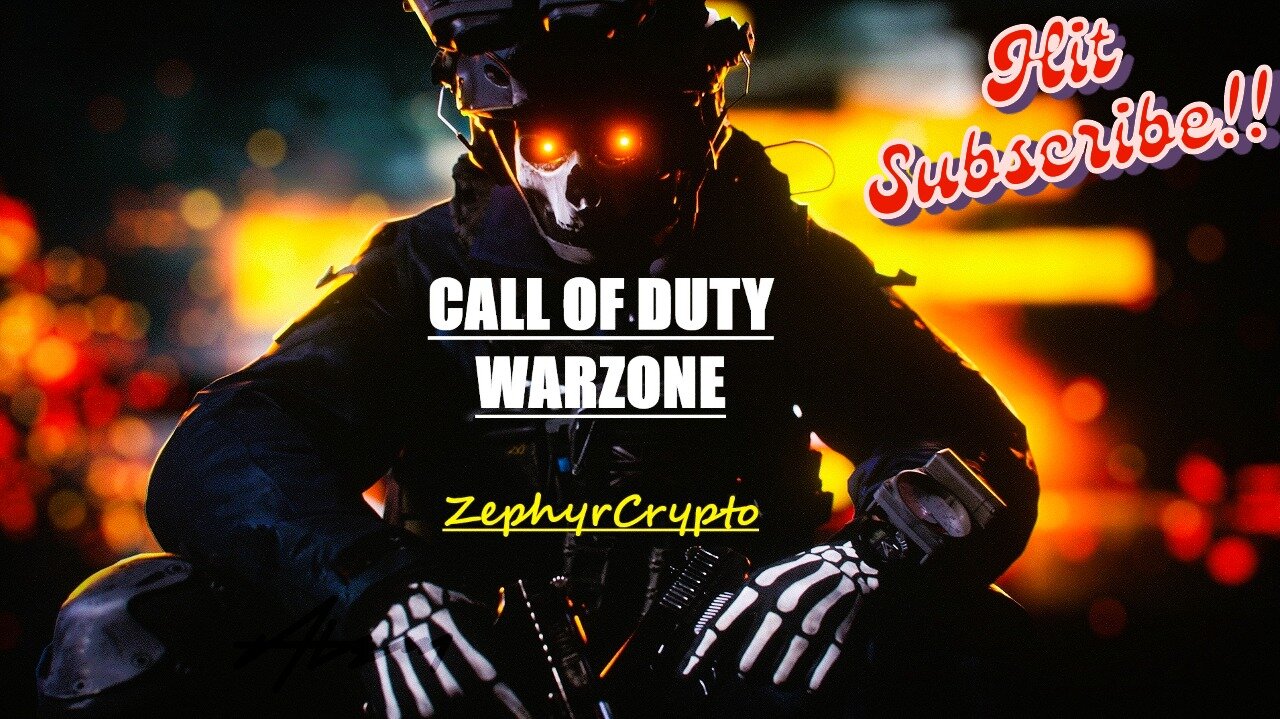 ☠️ LIVE ☠️ CALL OF DUTY WARZONE - VERDANSK