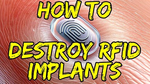 HOW TO DESTROY RFID CHIPS