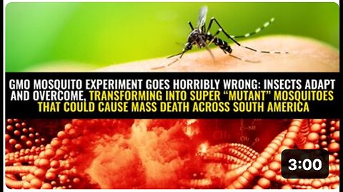 "Failed GMO Mosquito Experiment: Insects Adapt and Overcome"