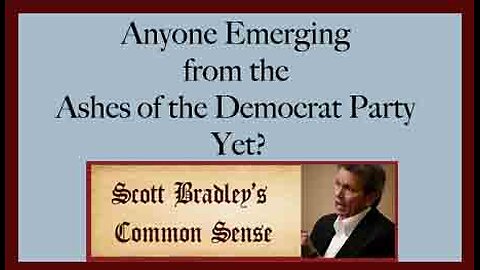 Anyone Emerging from the Ashes of the Democrat Party Yet?