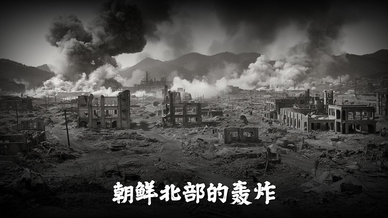 朝鲜北部的轰炸