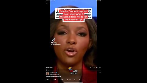 DISHONEST Jasmine Crockett Gets Roasted for Her Hypocrisy! Explicit Language