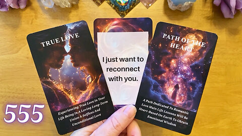 THIS PERSON WANTS TO COME BACK AFTER NO CONTACT! 💖 HERE'S WHY!! (LOVE TAROT READING) 💘 555