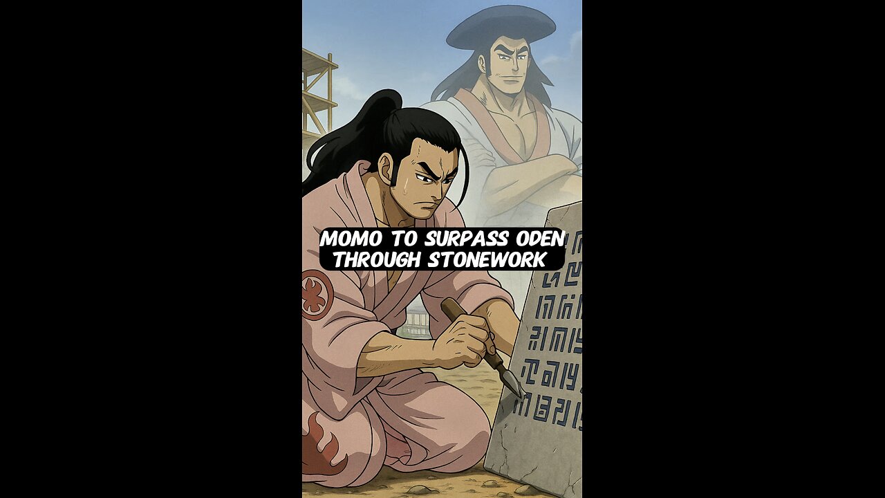 Momo to Surpass Oden Through Stonework #onepiece #eloypiece #wano #masonry