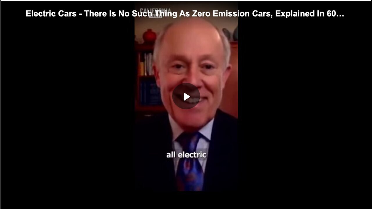 "The Myth of Zero Emission Cars: Unmasking the Reality"