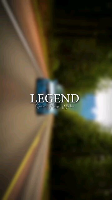 Legend X Sidhu Moose wala | new Whatsapp Status | Legend Slowed Reverb | aesthetic status |#trending