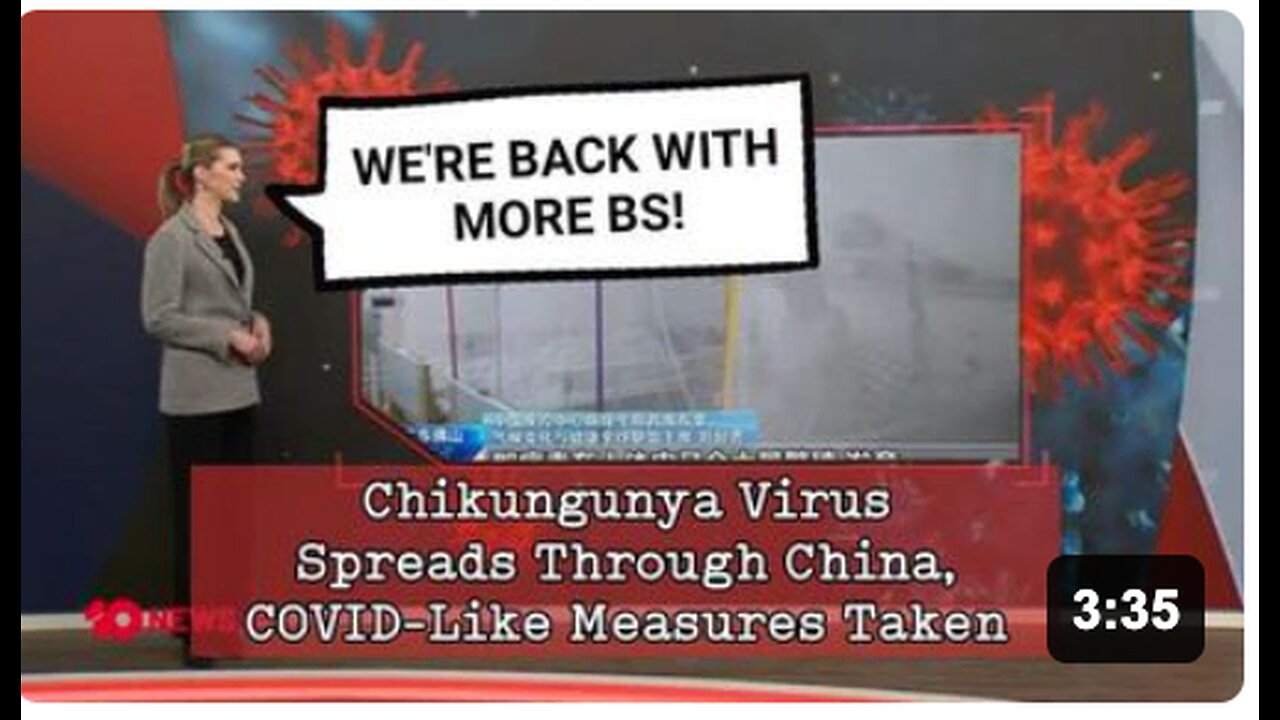 COVIDMANIA SWEEPS CHINA AGAIN! BEWARE OF CHICKEN GUN YA!