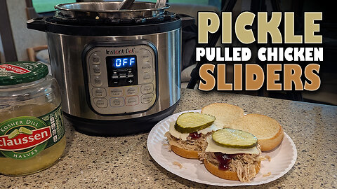 Instant Pot Pickle Pulled Chicken | The Ultimate Easy Dinner Win!
