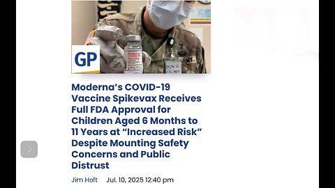 Moderna’s COVID-19 Vaccine Spikevax Receives Full FDA Approval for Children Aged 6 Months to 11 Yrs.