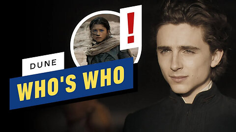 Dune Trailer Reaction - Who's Who in the Timothee Chalamet_Zendaya Sci-Fi Epic_