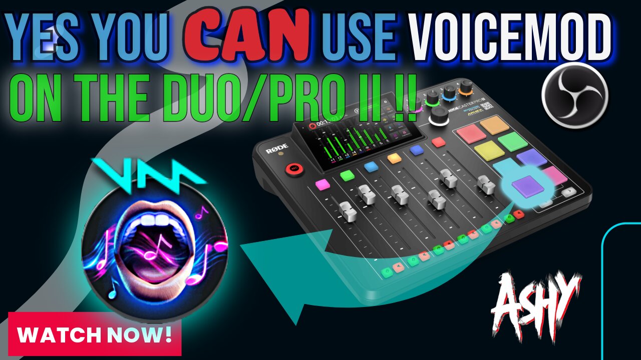RODECaster Pro2/Duo - VoiceMod on the Smartpads!