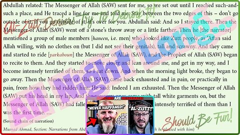 The Al-Zutt Situation With Muhammad Is Being Denied. Dave Wood Denies The Deniers. The Mandela Effect.