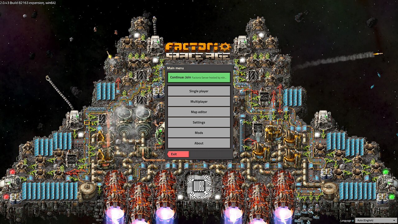 Factorio Coop Ep. 9 Space case