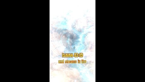 Isaiah 43:19 | God Is Making A Way Where There Is No Way! 🌊✨ #breakthrough #dailybibleinspiration