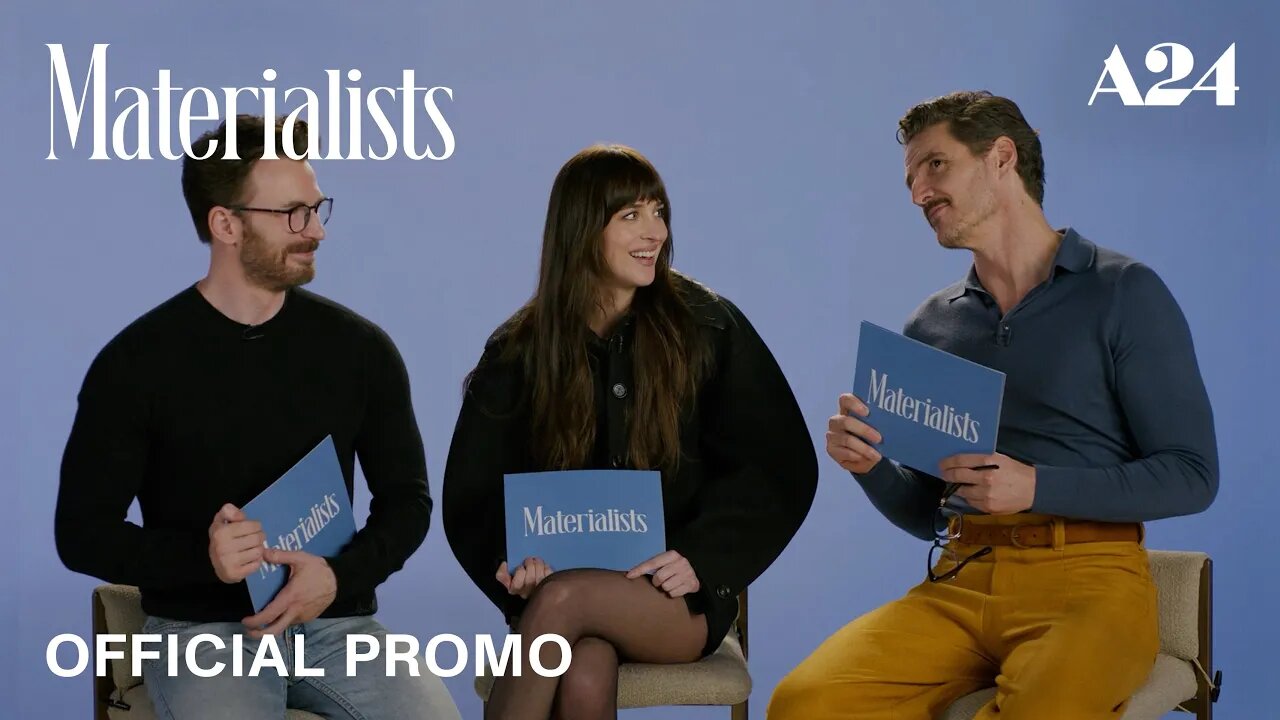 Materialists | Guess the Romance Movie Line | Dakota Johnson, Chris Evans, Pedro Pascal