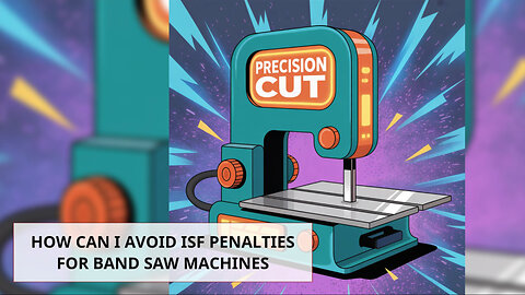 How Can I Avoid ISF Penalties For Band Saw Machines