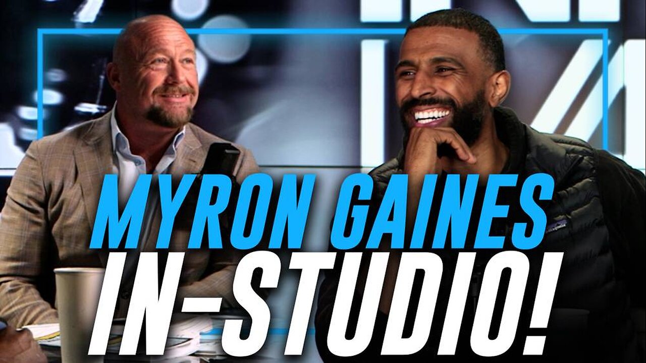 Myron Gaines Joins Alex Jones In-Studio To Discuss Trump's Tariff Trade War, The Illega