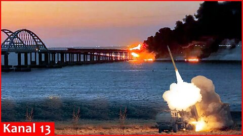 Ukraine struck the Crimean bridge with American ATACMS long-range missiles