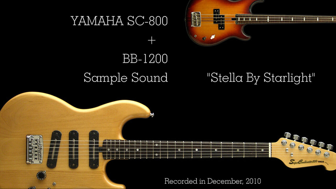 YAMAHA SC-800 + BB-1200, Sample Sound