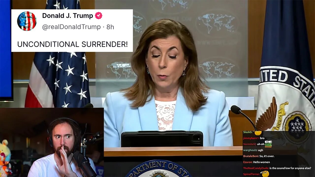 The United States has made a statement..