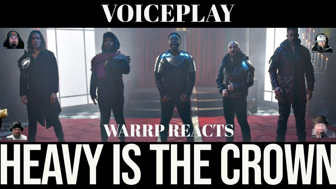CAN VOICEPLAY PULL OFF HEAVY IS THE CROWN?!!! WARRP Reacts To A Linkin Park Cover!
