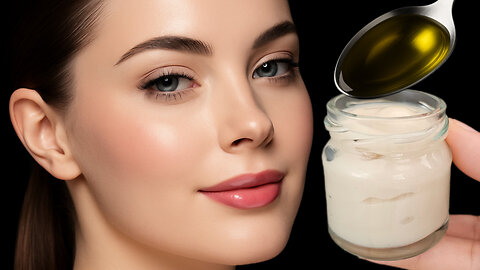 Look 10 Years Younger Naturally – With Just Cornstarch and Olive Oil