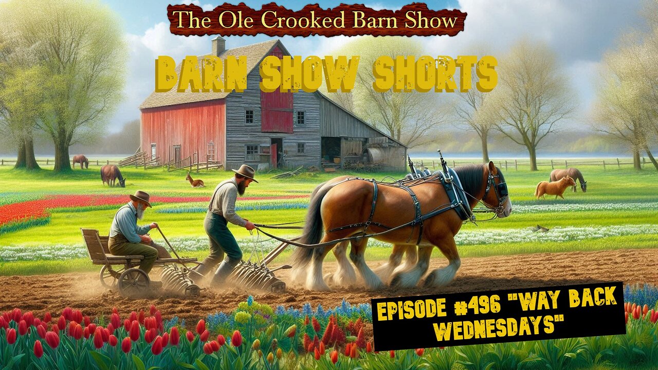 "Barn Show Shorts" Ep. #496 “Way Back Wednesdays”