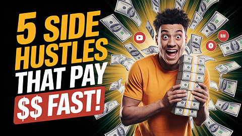 How to Make Money Online: 5 Side Hustles That WORK!