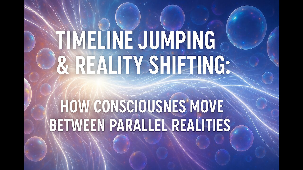 Timeline Jumping & Reality Shifting | How to Shift Into Parallel Realities Using Consciousness