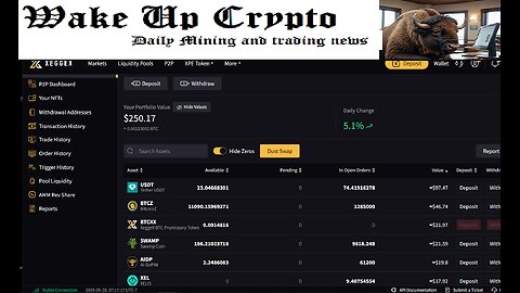 Wake up Crypto - Daily Crypto mining and trading news - Ep. 11