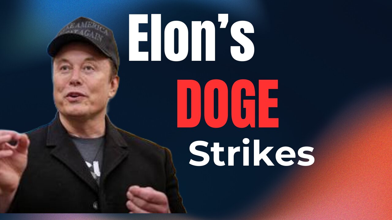 Elon Musk showing the Doge receipts