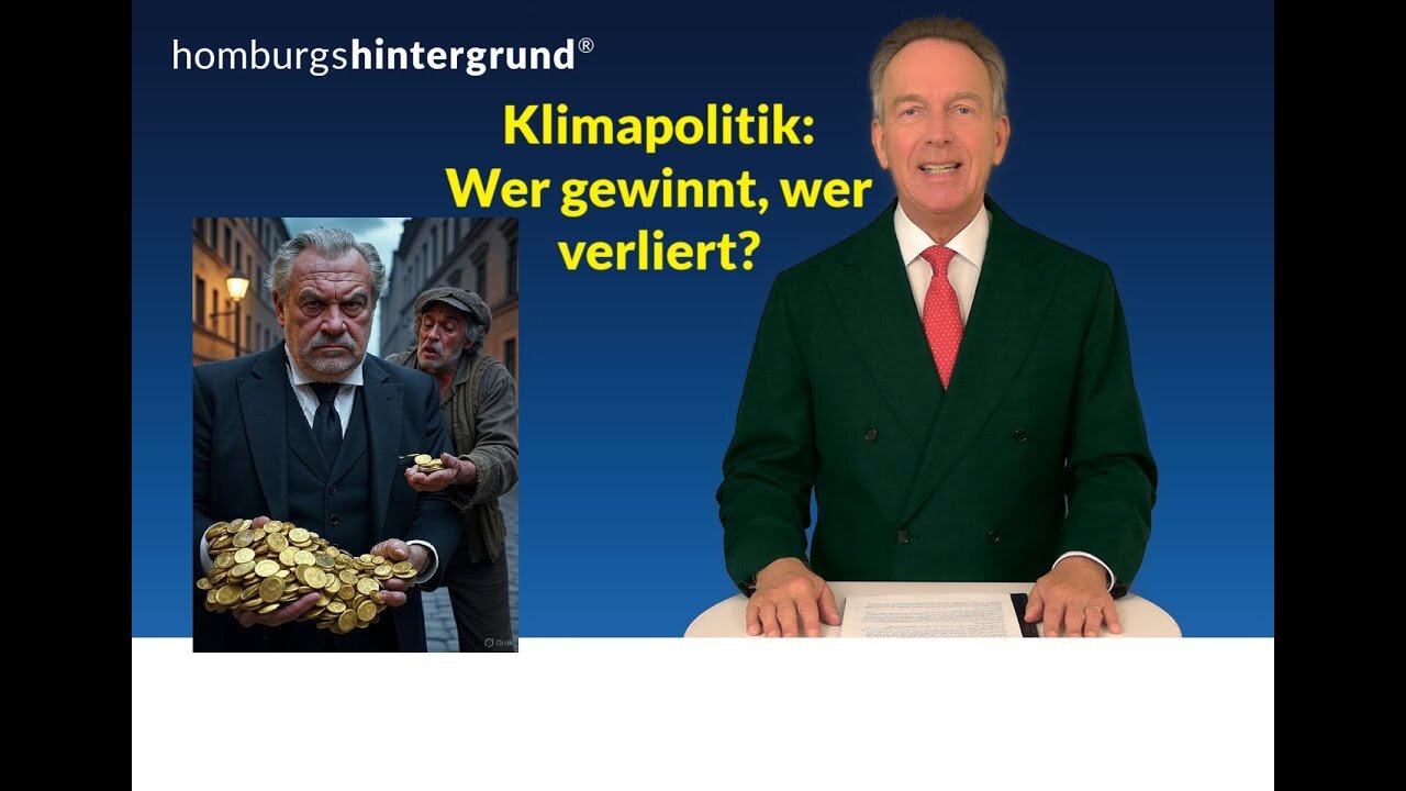 " DIE GROẞE UMVERTEILUNG AM BEISPIEL DES 'MENSCHENGEMACHTEN' KLIMAWANDELS " - Prof. Stefan Homburg