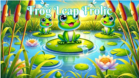 🐸✨ Frog Leap Frolic – A Hopping Good Time! ✨🐸