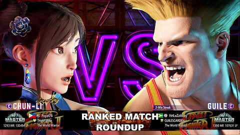 Kuya Kalbo SF6 Ranked Roundup. Chun Li Master Rank [Hori Fight Stick]