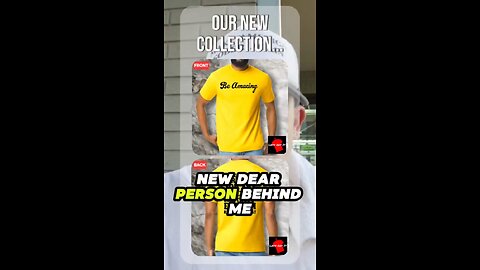 🗣New "Dear Person Behind Me" Tees & More Are Live In Our Store‼️👕🧢 #NewTees #LetsGetItTshirts