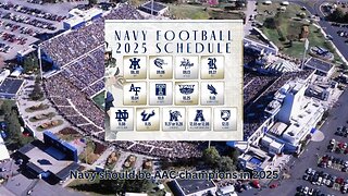 Looking at the 2025 schedule, the Navy Midshipmen could end up in the playoffs