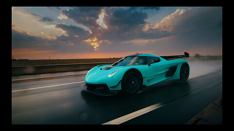Danza Kuduro X Koenigsegg Jesko Attack Tiffany Blue
