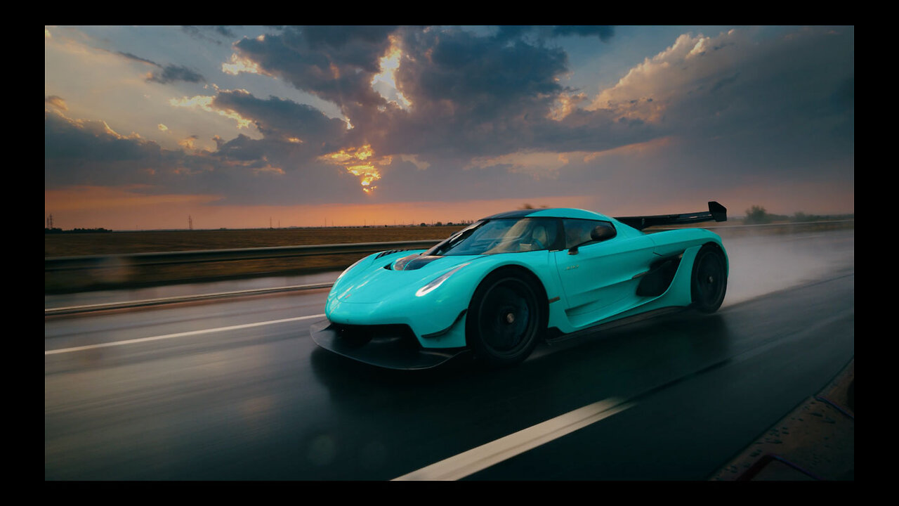 Danza Kuduro X Koenigsegg Jesko Attack Tiffany Blue