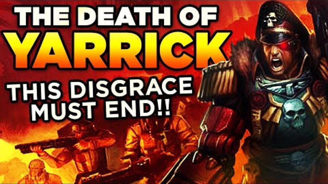 THIS DISGRACE - MUST END!! - 40K Legends - YARRICK - Warhammer 40,000 Lore/Discussion