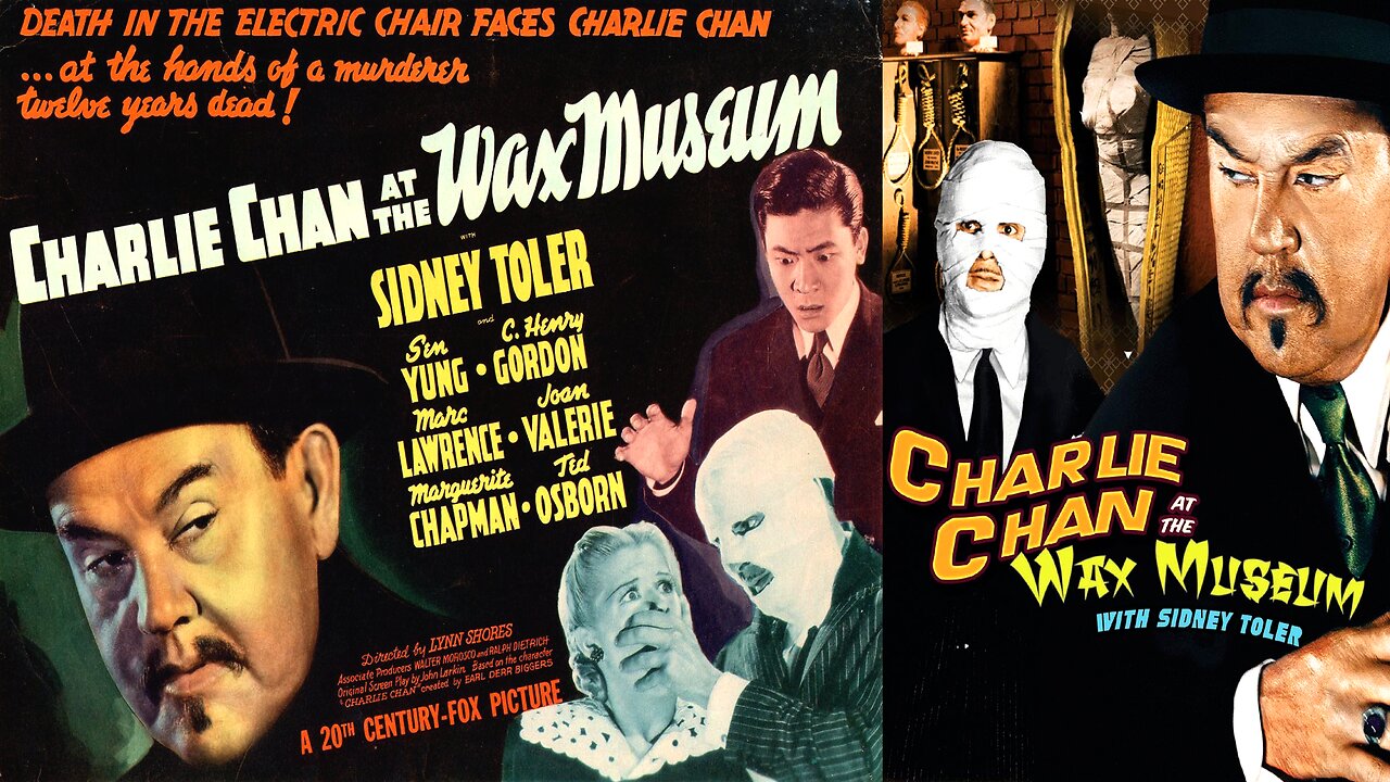 Wichita's Sidney Toler as "Charlie Chan at the Wax Museum" (1940)