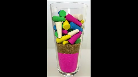 very satisfying and relaxing kinetic sand ASMR VIDEO