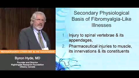 Secondary Physiological Basis of "Fibromyalgia-like Illnesses" (Spinal Cord Injury, or injury of Peripheral Innervations) - Byron Hyde, MD