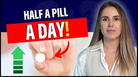 With just half a pill a day and your testosterone will skyrocket | Proven!