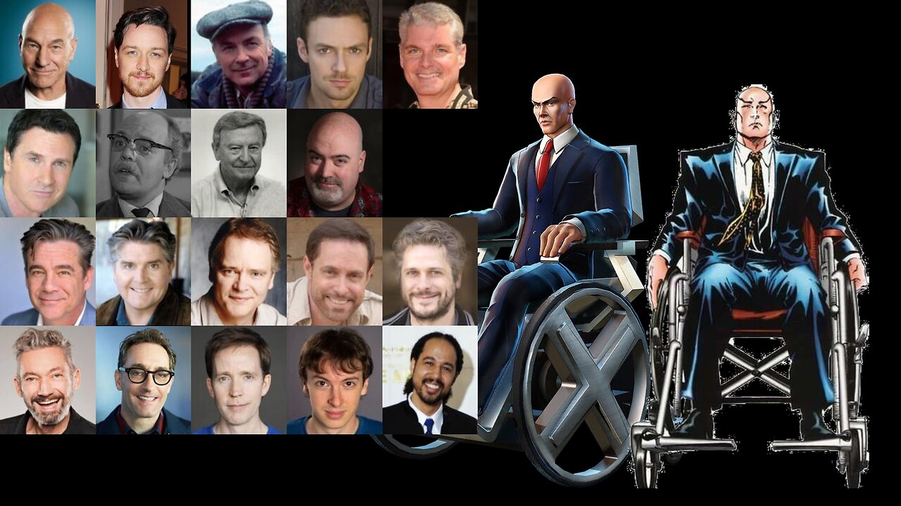 Animated Voice Comparison- Professor Charles Xavier (X-Men)
