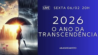 2026 Ano da Transcendência, por Zingdad | Live 06 fev 2026